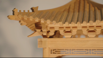 最具中华特色的榫卯积木-故宫凝香亭！这才是拼搭积木的天花板！